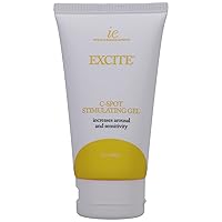 Doc Johnson Intimate Enhancements - Excite - C-Spot Stimulating Gel - Increases Arousal and Sensitivity - 2 oz. (56g)