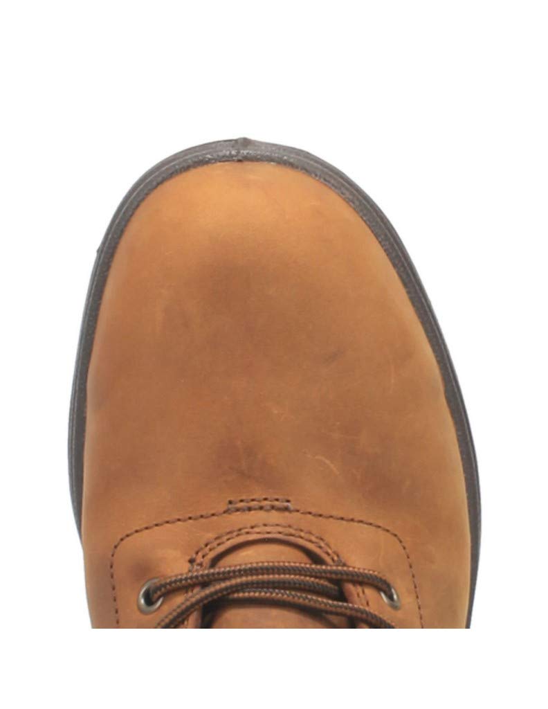 Dan Post Boots Mens Poplar 8 Inch Waterproof Steel Toe Work Safety Shoes Casual - Brown
