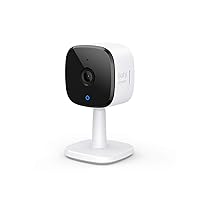eufy Security Indoor Cam C120 | Plug-in Security Camera 3 MP | 2K with Wi-Fi | IP Camera | Voice Assistant Compatibility | Night Vision | Two-Way Audio | HomeBase 3 Compatible | Audio and Motion Alert