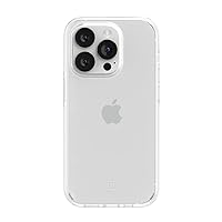 Incipio Duo Phone Case for iPhone 14 Pro - Apple iPhone Case with 12ft Drop Protection, Scratch & Discoloration Resistance + 5G Compatible - Made from Recycled Materials (Clear)