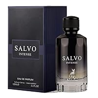 ALHAMBRA SALVO INTENSE EAU DE PARFUM,100ml | LUXURY LONG LASTING FRAGRANCE | PREMIUM IMPORTED FRAGRANCE SCENT FOR MEN AND WOMEN | PERFUME GIFT SET | ALL OCCASION (Pack of 1)
