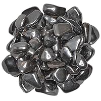 Materials: 1 lb Hematite Tumbled Stones - Grade 1 - XSmall - 0.5
