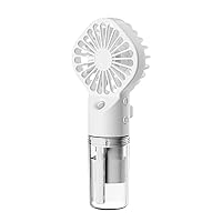 Portable Misting Fan Cooling Quiet Silent Fan Handheld Spray Fan With 4 Speeds USB Fan For Office Home Travel Quiet Cooling Fan System For Home Bedroom