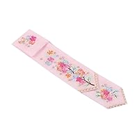 Korean Hair Accessory DAENGGI Hanbok Traditional Hair Ornament Embroidered Girls Babies Junior's Pink
