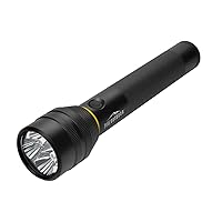 Monoprice 10-inch Tactical Aluminum LED Flashlight, 1800 Lumens, IP4 Rated, for Walking The Dog, Night Hike, Camping, Or Emergency - Pure Outdoor Collection