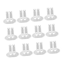 ERINGOGO 1 Set 12pcs Doll Stand Holder Swivel Mount Action Figure Stands Action Figure Accessories Dolls Doll Support Stand DIY Doll Stand Toys Clothes Clothing Movable to Rotate