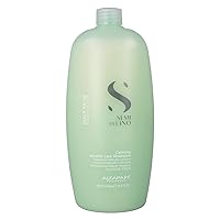 Semi Di Lino Scalp Relief Low Shampoo for Sensitive Skin - Sulfate Free Shampoo - Soothes, Brings Comfort and Hydrates - Itch Relief - Professional Salon Quality
