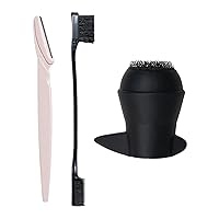 Kitsch Dermaplaning Tool, PONYFULL & Dual Edge Brush with Discount