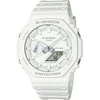 Casio Watch GA-2100-7A7ER, White, GA-2100-7A7ER