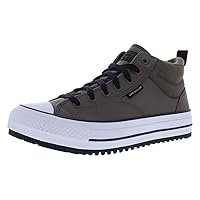 Converse Unisex Chuck Taylor All Star Malden Street Sneaker Boot- Lace up Closure Style - Engine Smoke/Black Brown