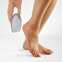 Bauerfeind ViscoHeel K Foot Insoles - Shoe Insert Heel Pad for Comfort and Pain Relief - Equalizes Misalignment