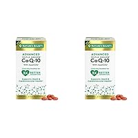Nature's Bounty Advanced Triple Absorb Co Q-10, Heart Health, Rapid Release Softgels, 90 Ct (Pack of 2)