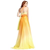 Clarisse One Shoulder Long Ombre Prom Dress 1351