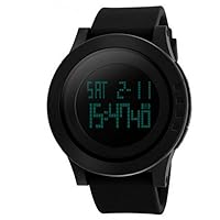 Luxury Men Military Sports Watches Waterproof LED Digital Watch for Men Clock Black Relogio