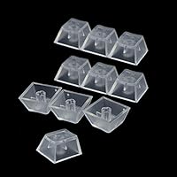 Transparent ABS Mechanical Keyboard Keys Matte Backlit For Key Caps Cherry Profile For Cherry Gateron Kailh Switch 10 Cutting Dies