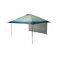 Coleman Oasis Pop-Up Canopy Tent with Wall Attachment, 10x10ft/13x13ft, Portable Shade Shelter with Easy Setup & Takedown, Great for Campsite, Park, Backyard, Tailgates, Beach, & More