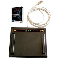 USB Transcription Foot Pedal with Express Dictate Software