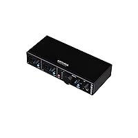 Arturia - MiniFuse 2 - Compact USB Audio & MIDI Interface with Creative Software for Recording, Production, Podcasting, Guitar - Black