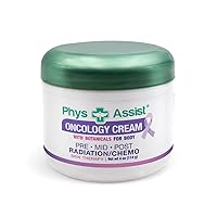 Oncology Body Cream with Botanicals, 4 oz. Soothing and Hydrating to Stressed Skin. Made with Oils of Lavender, Calendula, and Peppermint. Non-Irritant, Clinically Tested.