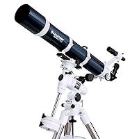 Celestron – Omni XLT 102 Refractor Telescope – Hand-Figured Refractor with XLT Optical Coatings – Manual German Equatorial EQ Mount with Setting Circles and Slow Motion Control – Includes Accessories