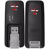 Verizon MiFi USB620L U620L 4G LTE Global USB Modem Black,Verizon (Renewed)