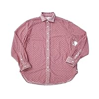 Spring Summer Men's Polka Dot Print Fleece Shirts Japan Style Outdoor Baggy Niche Leisure Street Shirt