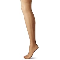 womens Curves Control Top Sheer-toe Silky Sheer Pantyhose | Run-resist | Wicking Cool Comfort