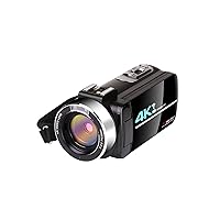 4K Video Camera Camcorder 56MP WiFi Live Streaming Vlogging Camera with Touch Screen Night Vision 18X Digital Zoom (Size : Standard, Color : AF2)