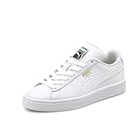 Puma Kids Boys Basket Classic Xxi Lace Up Sneakers Shoes Casual - White - Size 6.5 M