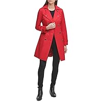 Cole Haan womens Double Breasted Trench Coat