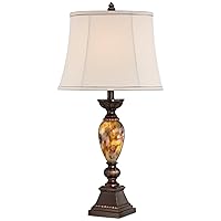 kathy ireland Mulholland Traditional Vintage Table Lamp with Tabletop Dimmer 30