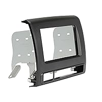 Scosche TA2111B Compatible with 2012-15 Toyota Tacoma ISO Double DIN & DIN+Pocket Dash Kit Black