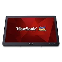 ViewSonic VSD243-BKA-US0 24 Inch 1080p 10-Point Touch Smart Digital Display with Bluetooth Dual Band Wi-Fi and Android Oreo 8.1 OS,Black