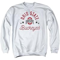 LOGOVISION The Ohio State University Official Buckeyes Unisex Adult Crewneck Sweatshirt