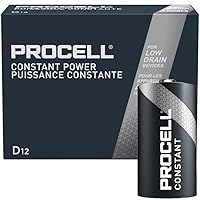 D Battery Procell PC1300 Professional Batteries By Duracell | Case Of 72 | QTY 6 X 12 Pack | Value Box