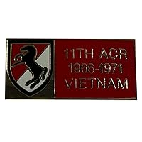 11th Army Cavalry 1966-1971 Vietnam Map Bike Motorcycle Hat Cap Lapel Pin Pack OF 50 PINS