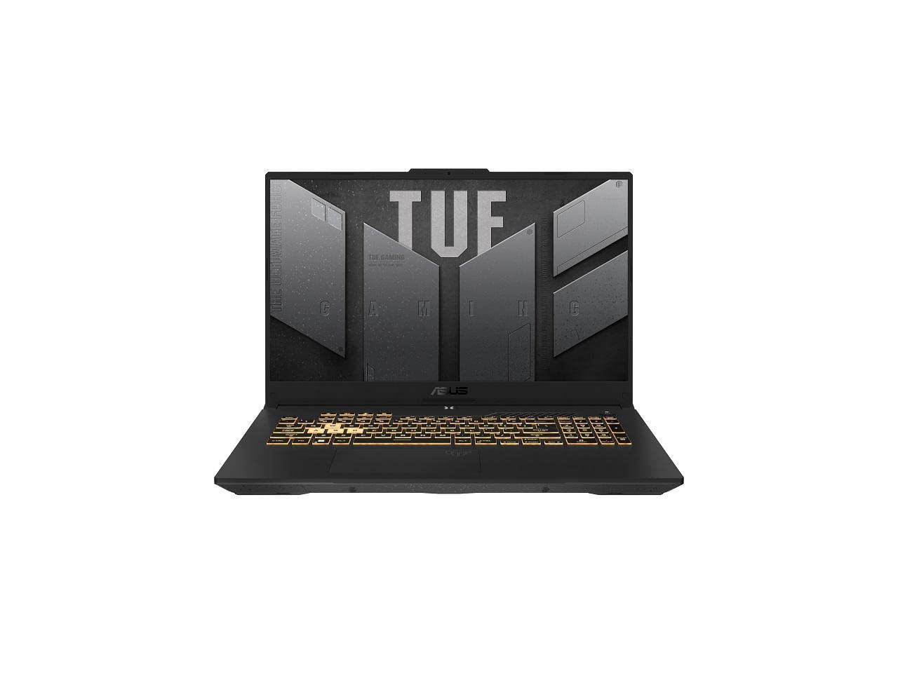 ASUS TUF Gaming F17 (2023) Gaming Laptop, 17.3” FHD 144Hz Display, GeForce RTX 3050, Intel Core i5-12500H, 16GB DDR4, 512GB PCIe SSD, Wi-Fi 6, Windows 11, FX707ZC-ES53,Mecha Gray