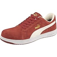 PUMA SAFETY Men's Iconic Low Work Shoes Composite Toe Slip Resistant EH