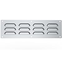 SUNSTONE Vent-S 15-Inch by 4-1/2-Inch Stainless Steel Venting Panel