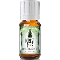 Professional Forest Pine Fragrance Oil 10ml for Diffuser, Candles, Soaps, Lotions, Perfume 0.33 fl oz