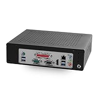 MITXPC MES-J4125B Celeron J4125 Quad Core Fanless Mini PC, Parallel Port (4GB DDR4 SODIMM and 250GB 2.5