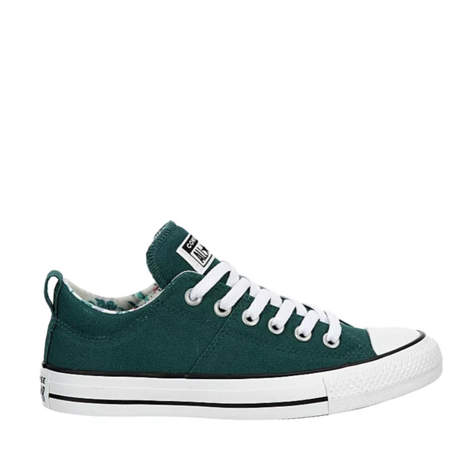 Converse Unisex Chuck Taylor All Star Madison Ox Canvas Sneaker - Lace up Closure Style - Dragon Scale/Dark Green