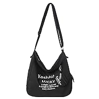 Canvas Casual Tote Bag Satchel Shoulder Handbag Hobo Bag Crossbody Bag for Women Men
