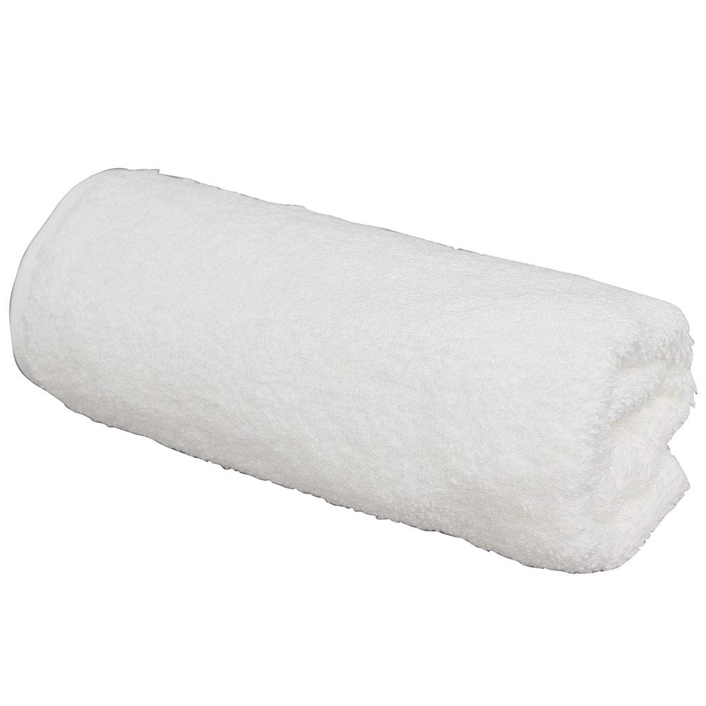 ForPro Premium 100% Cotton All-Purpose Towels, White, Extra Soft Multi-Purpose Salon, Spa, Hotel, and Gym Towel, 16” W x 27” L, 24-Count