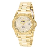 Invicta Men's Pro Diver Automatic Watch with Gold Tone Stainless Steel Band, Gold (Model: 9010)