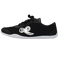 BUDO SAGA FV7 Black Cotton Canvas Wushu Shoes for Chinese Kung Fu