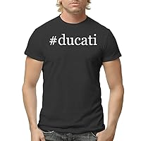 #Ducati - Hashtag Men's Adult Short Sleeve T-Shirt
