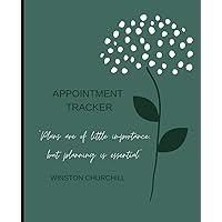 Appointment Tracker Journal Notebook Gift for Cancer Patient Treatment Planner Doctor Journal