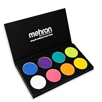 Mehron Makeup iNtense Pro Pressed Pigment Palette (Fire)
