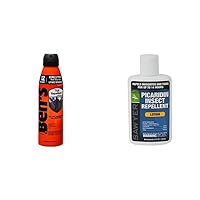 Bens Tick Repellent Picaridin Spray 6oz and Sawyer Products SP564 Premium Insect Repellent with 20% Picaridin, Lotion, 4-Ounce